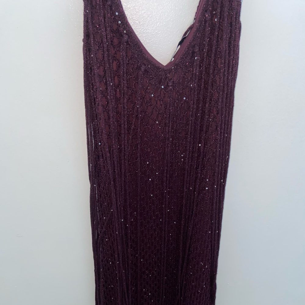 COPY - ZARA. SIZE S. NEVER WORN.SEQUENCE & strings that move when you walk. .Be…